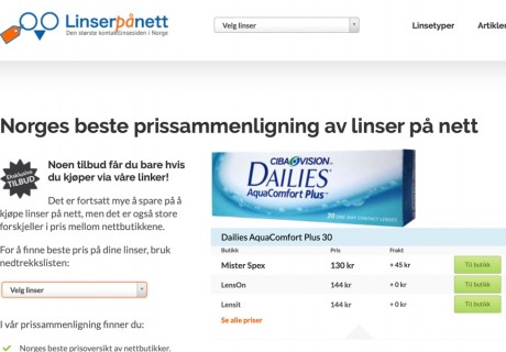 Linserpånett