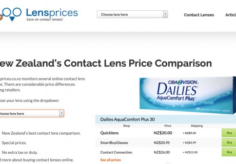 Lensprices.co.nz